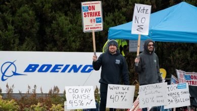 Boeing factory workers vote to reject contract and continue 6-week strike | Business News